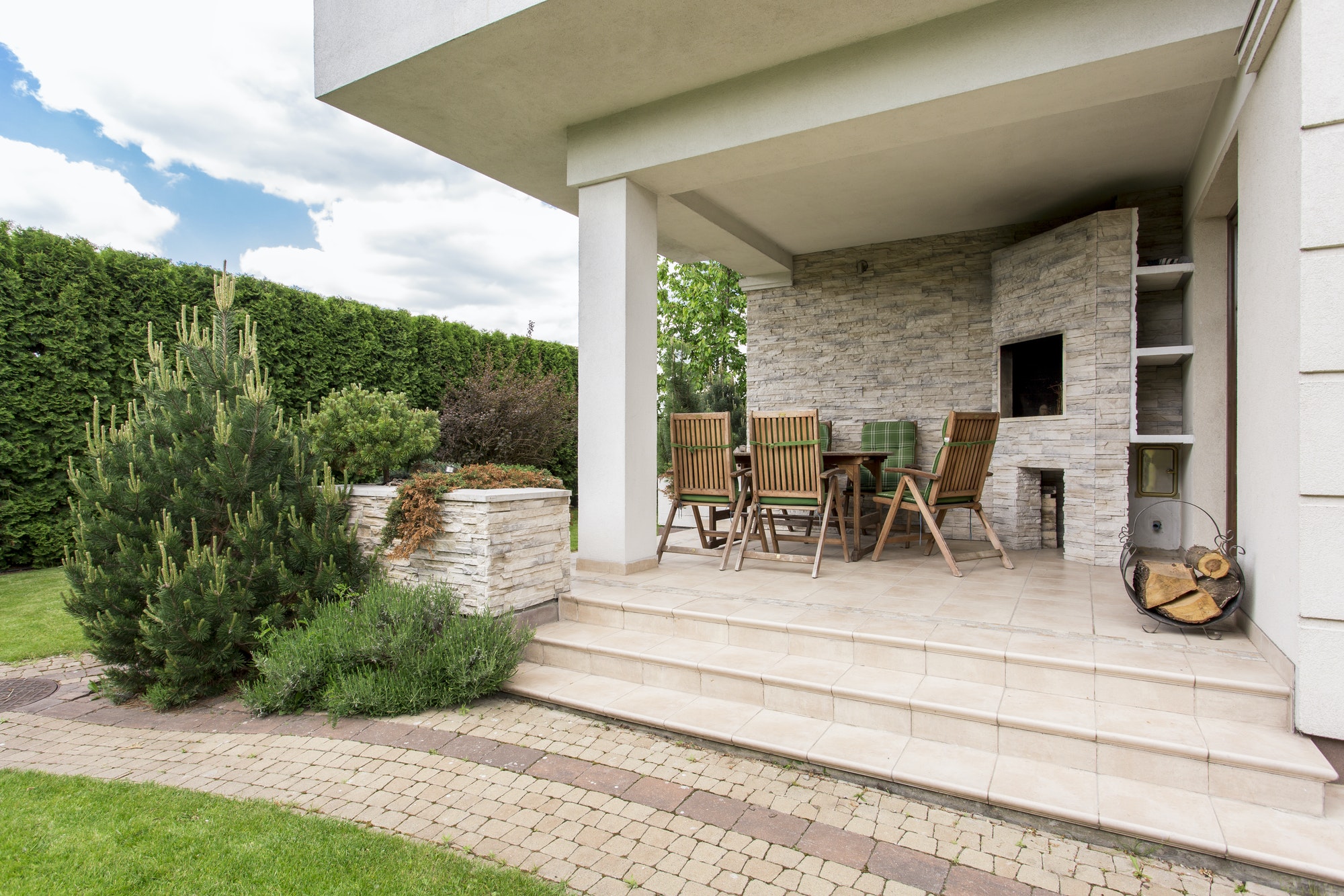 House with terrace